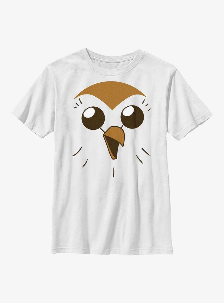 Disney The Owl House Hooty Face Youth T-Shirt