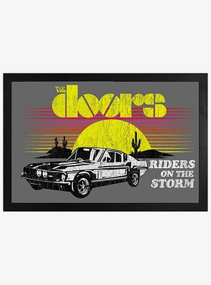 The Doors Riders On The Storm Framed Wood Wall Art