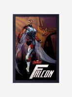 Marvel The Falcon Framed Wood Wall Art