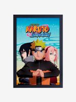 Naruto Trio Framed Wood Wall Art