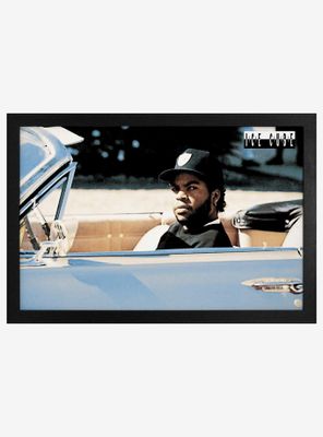 Ice Cube Car Framed Wood Wall Art