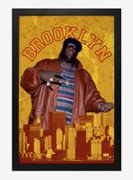 The Notorious B.I.G. Brooklyn Framed Wood Wall Art