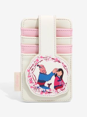 Loungefly Disney Mulan Magnolias Cardholder - BoxLunch Exclusive