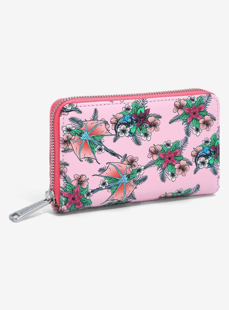 Loungefly Stranger Things Creatures Small Zip Wallet - BoxLunch Exclusive