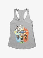 Avatar: The Last Airbender Avatar Book 3 Girls Tank