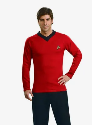 Star Trek Classic Deluxe Red Shirt Costume