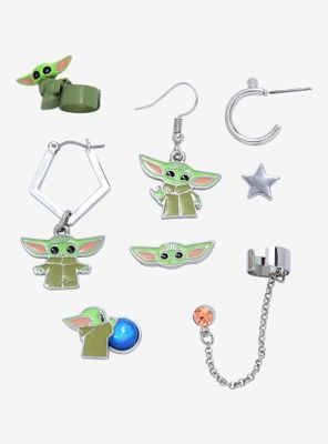 Star Wars The Mandalorian The Child Mix & Match Earring Set - BoxLunch Exclusive