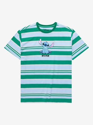 Our Universe Disney Lilo & Stitch Sitting Striped T-Shirt - BoxLunch Exclusive