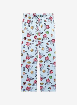 Nintendo Kirby Chef with Food Allover Print Sleep Pants - BoxLunch Exclusive