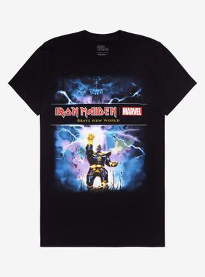 Marvel Iron Maiden Thanos Brave New World T-Shirt