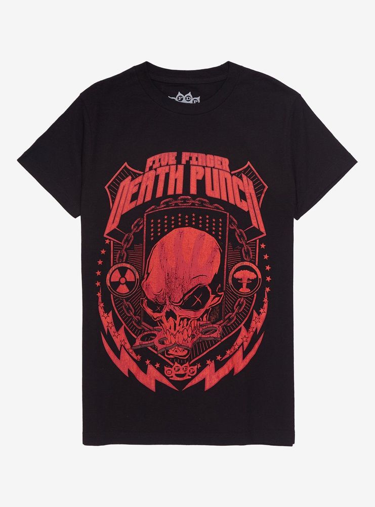 Five Finger Death Punch Nuclear Shield T-Shirt