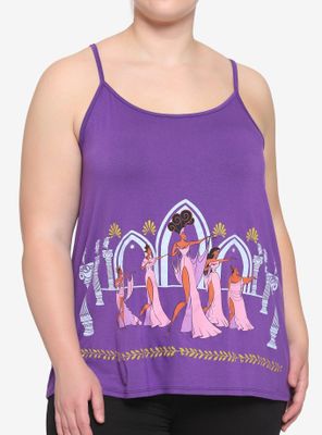 Disney Hercules Purple The Muses Girls Cami Plus