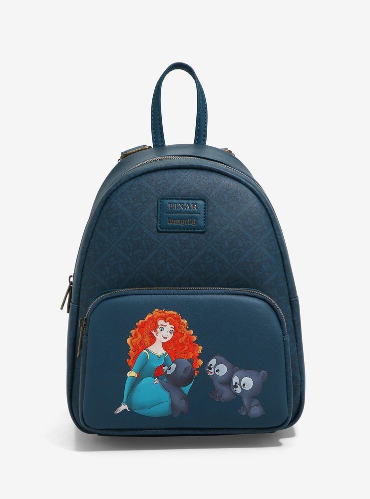 Loungefly Disney Pixar Brave Merida & Bear Brothers Mini Backpack