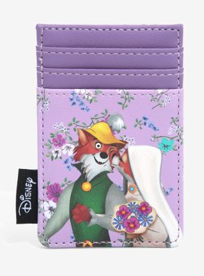 Loungefly Disney Robin Hood Kisses Floral Cardholder