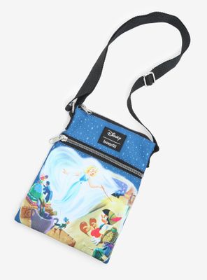 Loungefly Disney Pinocchio Blue Fairy Passport Crossbody Bag