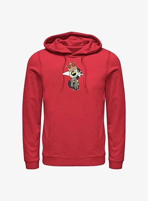Disney's The Owl House King And Francois Hoodie