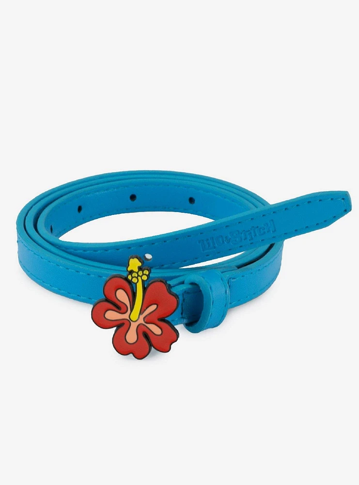 Disney Lilo & Stitch Hibiscus Flower Belt