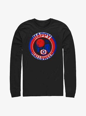 Marvel Captain America Happy Halloween Long-Sleeve T-Shirt