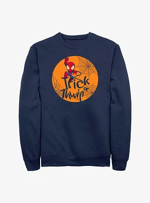 Marvel Spider-Man Halloween Trick Or Thwip Sweatshirt