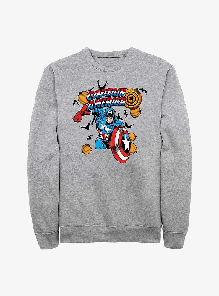 Marvel Captain America Pumpkins Sweatshirt