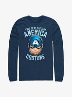 Marvel Captain America This Is My Costume Long-Sleeve T-Shirt