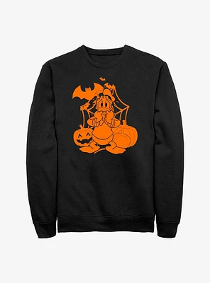 Disney Donald Duck Web Scare Sweatshirt