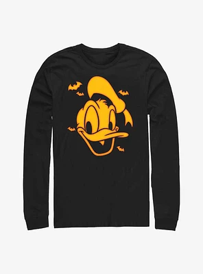 Disney Donald Duck Halloween Bats Long-Sleeve T-Shirt
