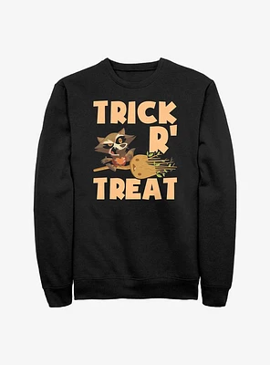 Marvel Guardians Of The Galaxy Witch Rocket & Groot Sweatshirt