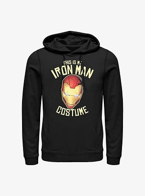 Marvel Iron Man This Is My Costume Hoodie