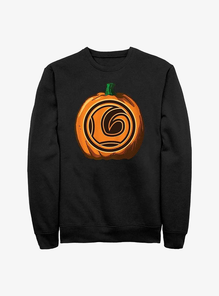 Marvel Loki Pumpkin Logo Sweatshirt