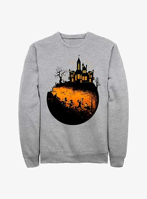 Disney Mickey Mouse Haunted Halloween Sweatshirt