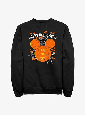 Disney Mickey Mouse Jack-O'-Lantern Sweatshirt