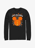 Disney Mickey Mouse Jack-O'-Lantern Long-Sleeve T-Shirt