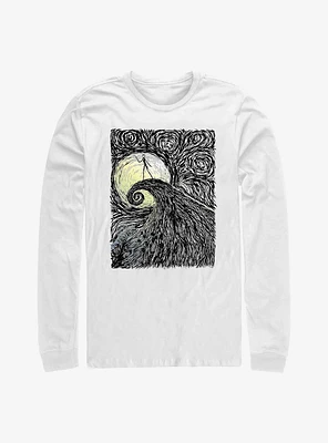 The Nightmare Before Christmas Spiral Hill Long-Sleeve T-Shirt