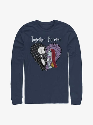 The Nightmare Before Christmas Jack & Sally Together Forever Long-Sleeve T-Shirt