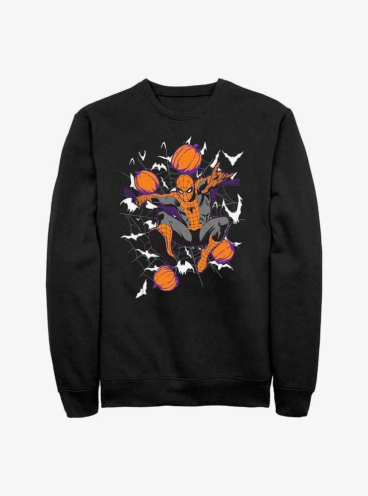 Marvel Spider-Man Spidey Webs Sweatshirt