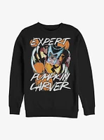 Marvel Wolverine Is An Expert Pumpkin Carver Sweatshirt