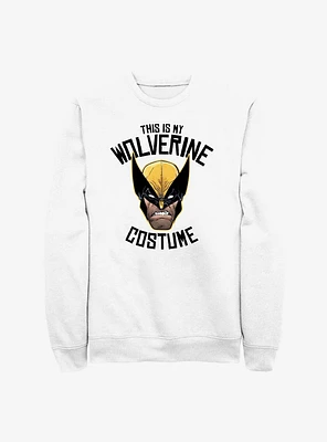 Marvel Wolverine This Is My Costume Sweatshirt