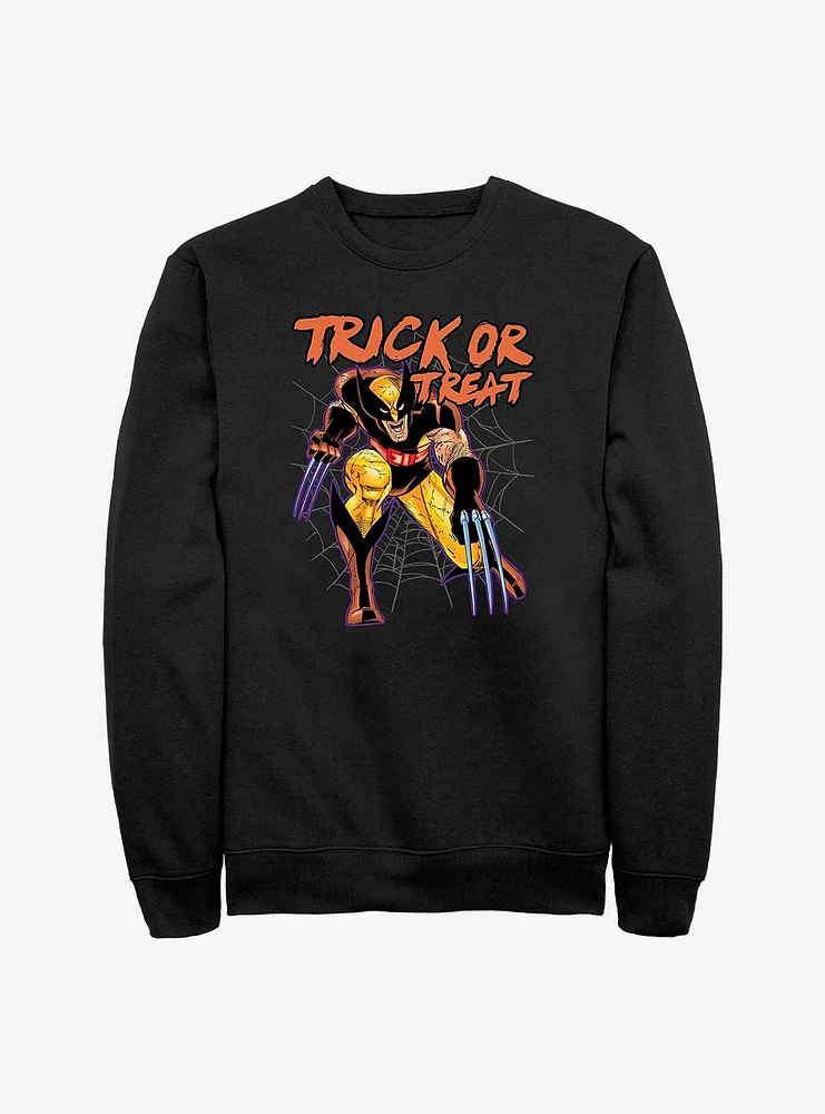 Marvel Wolverine Trick Or Treat Sweatshirt