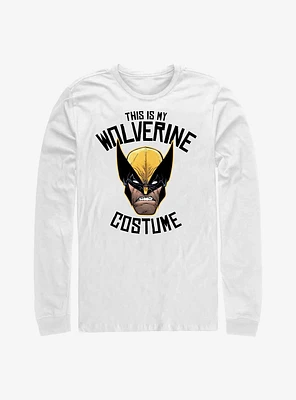 Marvel Wolverine This Is My Costume Long-Sleeve T-Shirt
