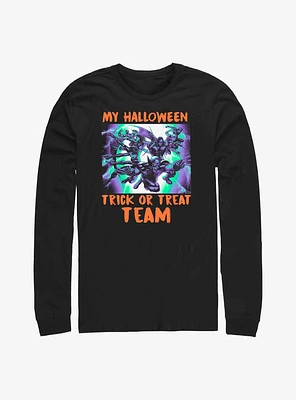 Marvel X-Men Trick Or Treat Team Long-Sleeve T-Shirt