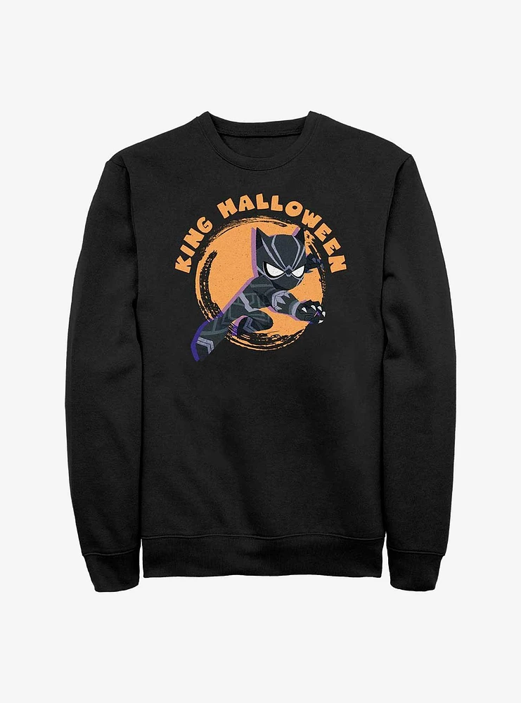 Marvel Black Panther King Halloween Sweatshirt