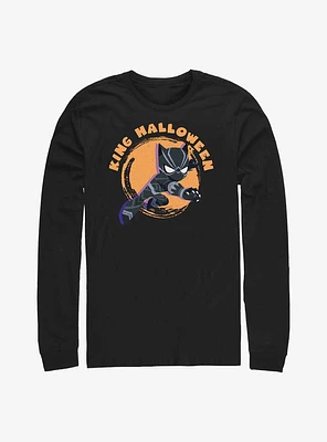 Marvel Black Panther King Halloween Long-Sleeve T-Shirt