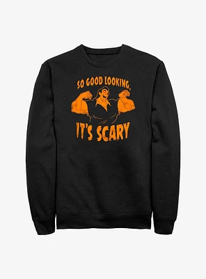 Disney Beauty And The Beast Gaston Scary Good Looks Sweatshirt