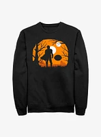 Star Wars The Mandalorian & Child Halloween Silhouette Sweatshirt