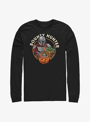 Star Wars The Mandalorian Candy Hunter Long-Sleeve T-Shirt