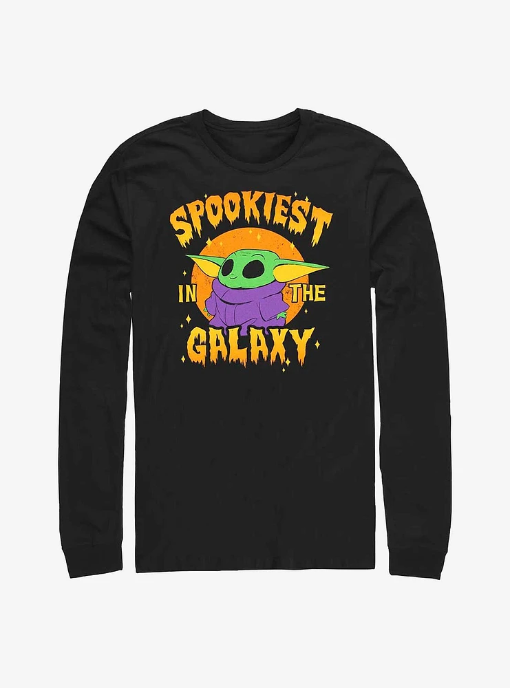 Star Wars The Mandalorian Child Spookiest Galaxy Long-Sleeve T-Shirt