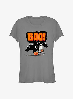 Stranger Things Demogorgon Boo Scare Girls T-Shirt