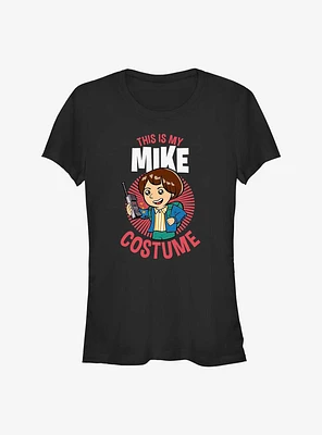 Stranger Things This Is My Mike Costume Girls T-Shirt