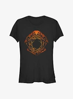 Stranger Things Mind Flayer Pumpkin Girls T-Shirt